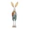 Glitzhome® 23"-32.75" Easter Fabric Boy Bunny with Telescoping Legs Figurine